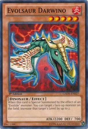 Evolsaur Darwino - GAOV-EN027 - Common - 1st Edition