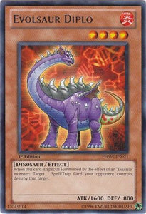 Evolsaur Diplo - PHSW-EN021 - Rare - 1st Edition