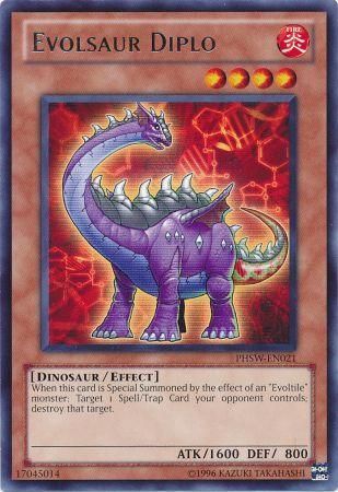 Evolsaur Diplo - PHSW-EN021 - Rare - Unlimited