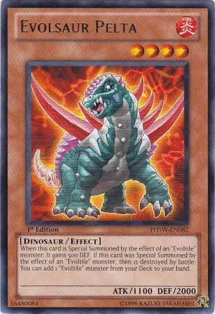 Evolsaur Pelta - PHSW-EN082 - Rare - 1st Edition