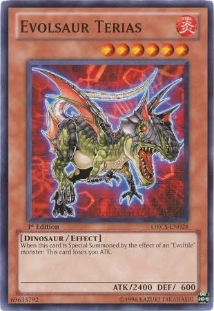 Evolsaur Terias - ORCS-EN028 - Common - 1st Edition