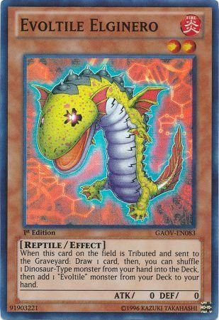 Evoltile Elginero - GAOV-EN083 - Super Rare - 1st Edition