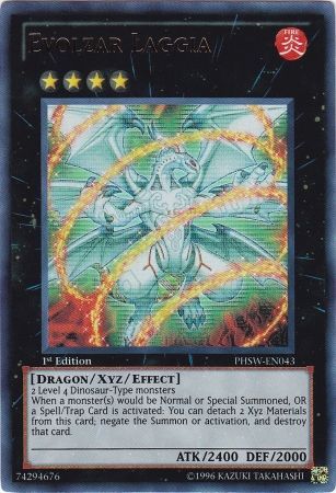 Evolzar Laggia - PHSW-EN043 - Ultra Rare - 1st Edition