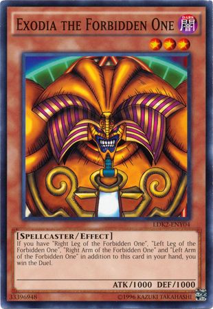 Exodia the Forbidden One - LDK2-ENY04 - Common - Unlimited