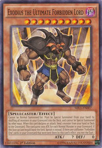 Exodius the Ultimate Forbidden Lord - MIL1-EN007 - Common - 1st Edition