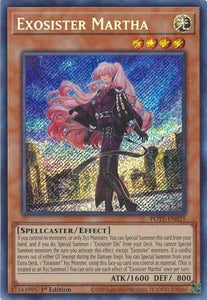 Exosister Martha - POTE-EN025 - Secret Rare - 1st Edition