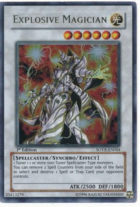 Explosive Magician - SOVR-EN044 - Ultra Rare - 1st Edition