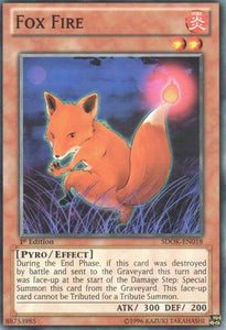 Fox Fire - SDOK-EN018 - Common - 1st Edition