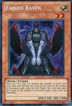 Fabled Raven - DREV-EN091 - Secret Rare - Unlimited