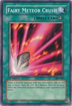 Fairy Meteor Crush - SKE-040 - Common - 1st Edition