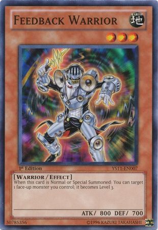 Feedback Warrior - YS11-EN007 - Common - 1st Edition