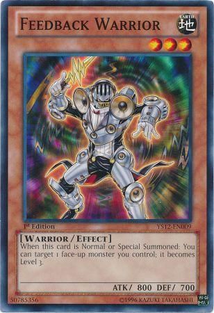 Feedback Warrior - YS12-EN009 - Common - 1st Edition