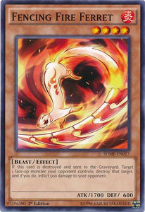 Fencing Fire Ferret - SDMP-EN017 - Common - 1st Edition