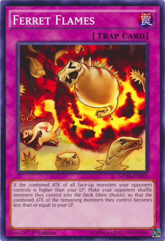 Ferret Flames - MP16-EN093 - Common - Unlimited