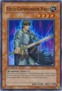 Field-Commander Rahz - PTDN-EN030 - Super Rare - 1st Edition