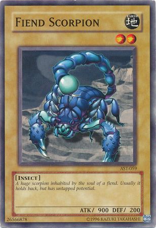 Fiend Scorpion - AST-059 - Common - Unlimited