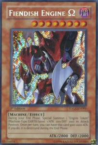 Fiendish Engine Omega - TDGS-EN095 - Secret Rare - 1st Edition