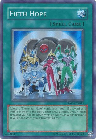 Fifth Hope - TAEV-EN045 - Super Rare - Unlimited