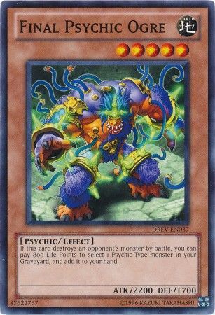 Final Psychic Ogre - DREV-EN037 - Common - Unlimited