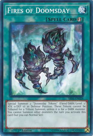 Fires of Doomsday - SR06-EN028 - Common - 1st Edition