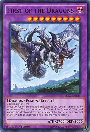 First of the Dragons - LDK2-ENK41 - Common - 1st Edition