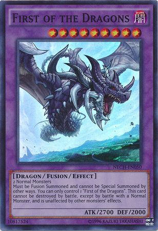 First of the Dragons - NECH-EN050 - Super Rare - Unlimited