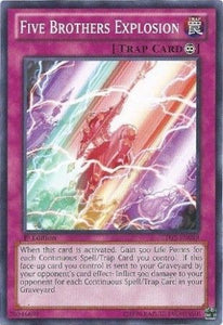 Five Brothers Explosion - LTGY-EN089 - Common - 1st Edition