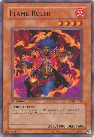 Flame Ruler - FET-EN031 - Common - 1st Edition