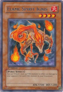 Flame Spirit Ignis - LODT-EN087 - Rare - 1st Edition