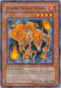 Flame Spirit Ignis - LODT-EN087 - Rare - Unlimited