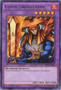 Flame Swordsman - MIL1-EN038 - Rare - 1st Edition