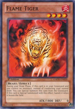 Flame Tiger - GAOV-EN039 - Common - 1st Edition