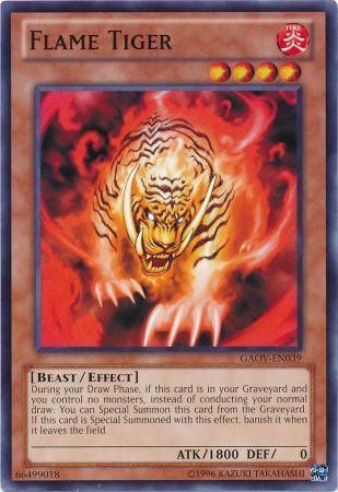 Flame Tiger - GAOV-EN039 - Common - Unlimited