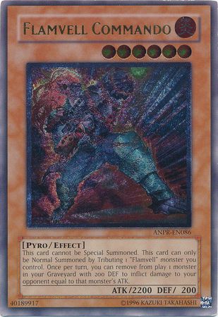 Flamvell Commando - Ultimate - ANPR-EN086 - Ultimate Rare - Unlimited