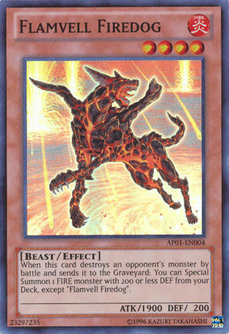 Flamvell Firedog - AP01-EN004 - Super Rare - Unlimited