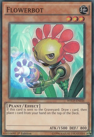 Flowerbot - WSUP-EN036 - Super Rare - 1st Edition