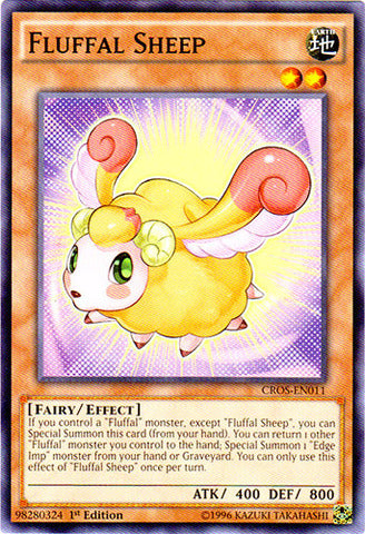 Fluffal Sheep - CROS-EN011 - Common - 1st Edition