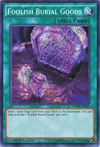 Foolish Burial Goods - RATE-EN065 - Secret Rare - 1st Edition