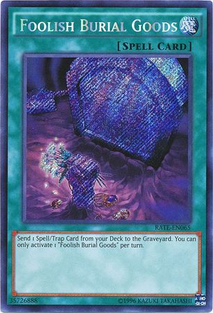 Foolish Burial Goods - RATE-EN065 - Secret Rare - Unlimited