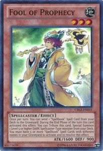 Fool of Prophecy - CBLZ-EN035 - Super Rare - Unlimited