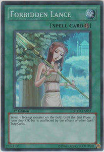 Forbidden Lance - STOR-EN061 - Super Rare - 1st Edition