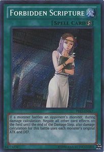 Forbidden Scripture - PRIO-EN067 - Secret Rare - Unlimited