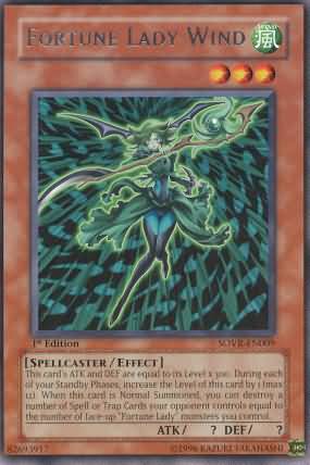 Fortune Lady Wind - SOVR-EN009 - Rare - 1st Edition