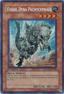 Fossil Dyna Pachycephalo - LODT-EN099 - Secret Rare - 1st Edition