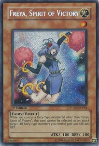 Freya, Spirit of Victory - STON-EN064 - Secret Rare - 1st Edition