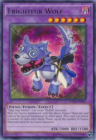 Frightfur Wolf - NECH-EN047 - Rare - Unlimited