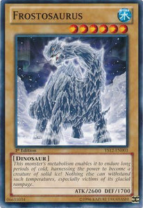 Frostosaurus - YS12-EN003 - Common - 1st Edition