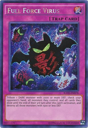 Full Force Virus - RATE-EN078 - Secret Rare - Unlimited