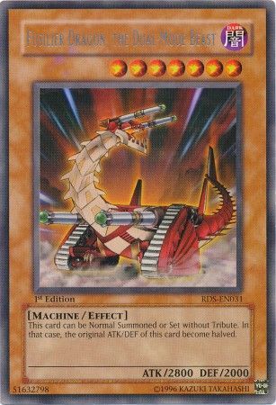 Fusilier Dragon, the Dual-Mode Beast - RDS-EN031 - Rare - 1st Edition