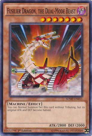 Fusilier Dragon, the Dual-Mode Beast - SDMP-EN015 - Common - 1st Edition